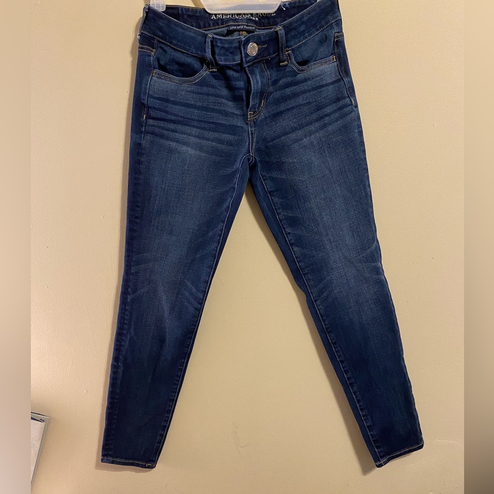 American Eagle Superstretchx4 jegging size 4 short